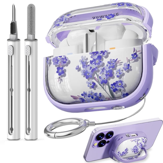 Funda para Samsung Galaxy Bud Pro 3 Inesore con kit de limpieza