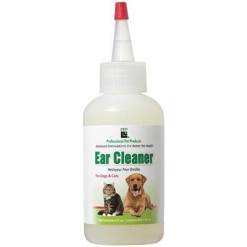 Dog and Cat Ear Cleanser Eucalyptol Mite Pet Prevention Odor Debris