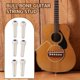 thumbnail image 4 of Pines de Puente Hueso Guitarra con Punto Abanlone 5,3 Mm para Reemplazo Piezas AcúStica, 4 of 5