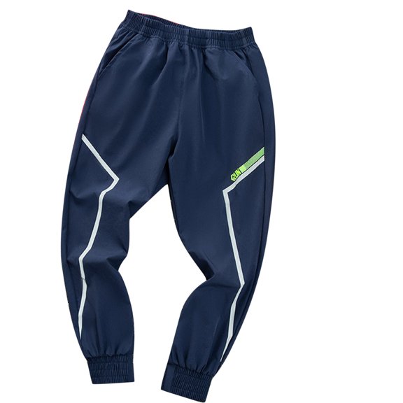 hotojiny Boys Girls Workout Pants Unisex Children Lightweight Outdoor Hiking Running Joggers Lounge Quick Dry Breathable Trousers