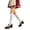 stag126-White-Socks, variant on BRICH Lace Knee High Socks for Women Thin Retro Vintage Sheer Knee High Stockings White A