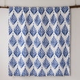thumbnail image 6 of Levtex Home - Vintage Blossom Quilt Set - Twin/Twin XL Quilt and One Standard Sham - Blue Fan Design - Blue and White - Quilt (68x86in.) and Sham (20x26in.) - Reversible - Cotton/Cotton, 6 of 7