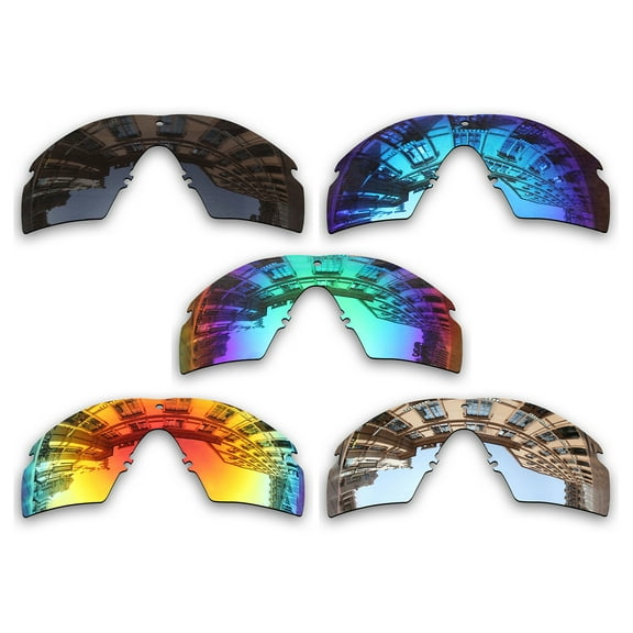 Vonxyz 5 Pack Polarized Replacement Lenses for Oakley Si M Frame 2.0 Sunglasses