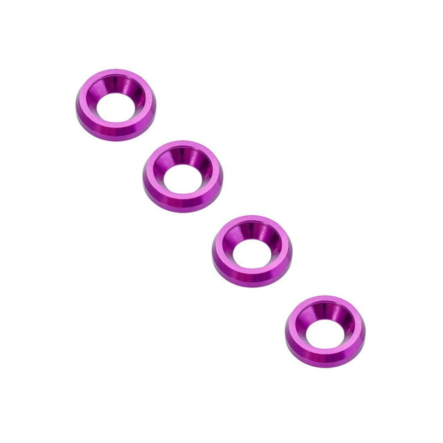 4pcs Heat Dissipation 15MM Fan Screws Desktop Computer PC Case Fan Beautification Screw Fixed Chassis DIY Cooling Modification Purple gasket Screw Silver