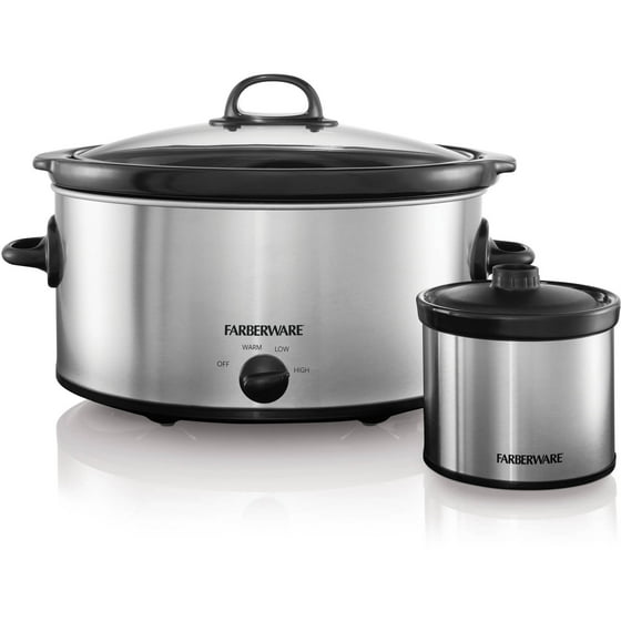 Farberware 6 qt Slow Cooker with Mini Dipper