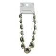 thumbnail image 2 of Time and Tru Women's Chunky Metal Statement Zinc Alloy/Iron Necklace 18", 2 of 3