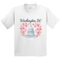 thumbnail image 3 of Inktastic Washington Dc Cherry Blossom Youth T-Shirt, 3 of 5