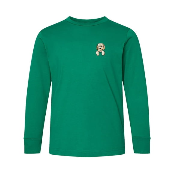 Inktastic Pocket Goldendoodle Long Sleeve Youth T-Shirt
