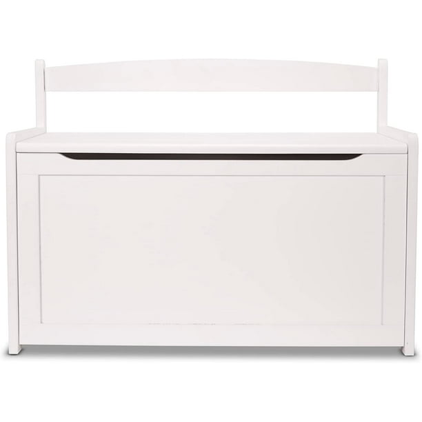 bafwm Melissa & Doug Wooden Toy Chest White for Playroom Toy Box