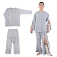thumbnail image 2 of oqasdz Mens Pants Bedridden Zipper Design Patient Clothing Postoperative Fracture Paralysis Bedridden Care Comfortable, 2 of 7