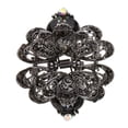 thumbnail image 3 of Pin de pelo pin mariposa Diamante pin de pelo para gris Zulema Garra de pelo grande para mujer, 3 of 7