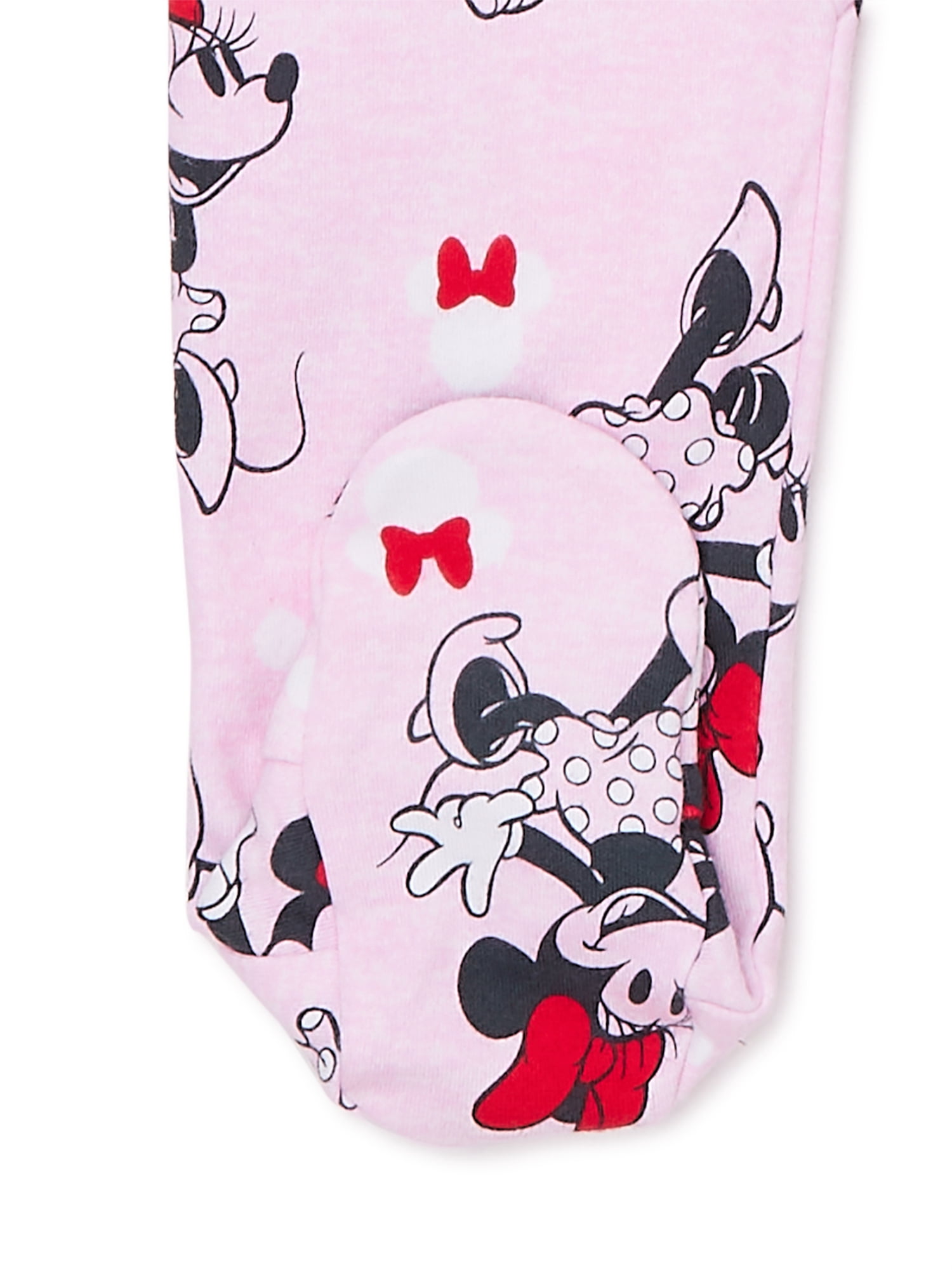 Minnie Mouse Baby One-Piece Pajamas, Sizes NB-9M