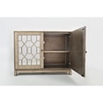 thumbnail image 3 of Jofran Casa Bella, Mirrored Console, 50"W X 16"D X 39"H, Vintage Silver Finish (Set of 2), 3 of 4