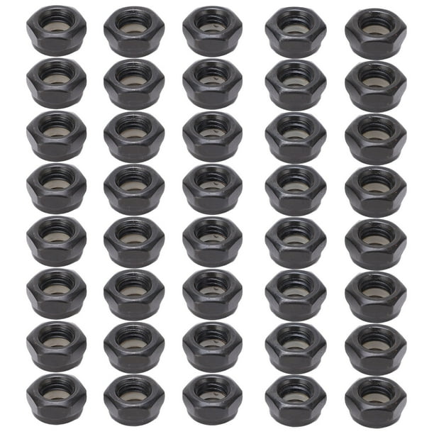 Tuercas De Ejes De Camiones De Monopatín, Tuercas De Ejes De Acero Al Carbono De Conexión Fuerte De Acero Al Carbono Tuercas De Ejes De Acero Al Carbono 40 Piezas Para Monopatín ANGGREK Otros