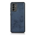 thumbnail image 3 of SaniMore for Samsung Galaxy A53 5G 6.5" 2022 Case, Flip Folio PU Leather Wallet Cover with Detachable Shell Wrist Strap Kickstand Card Slots Business Shockproof Case with Magnetic Clasp, Darkblue, 3 of 11