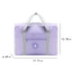 thumbnail image 3 of Bolsa de viaje grande para mujer - Bolsa deportiva de gimnasio 45L con bolsillo húmedo • Morado/Verde/Caqui • Bolsa de mano apta para aviones de fin de semana, 3 of 9