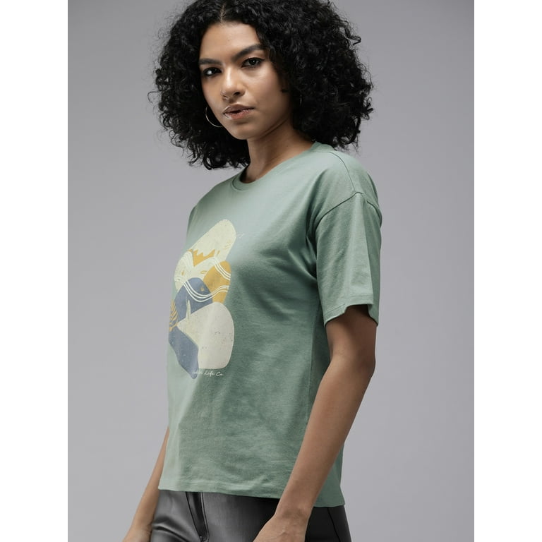Graphic Cotton Short-Sleeved T-Shirt - Ready to Wear
