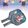 thumbnail image 4 of Fdit Pickleball Racket,Sports Equipment,Pickleball Paddles Set Carbon Fiber Rackets with Balls and Storage Bag Sports Equipment, 4 of 8