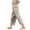 Dark Gray, variant on Jaunzuar Womens Linen Pants Straight Leg Solid Color High Waisted Pants Casual Breathable Summer Pants, S-2XL