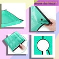 thumbnail image 5 of Landscape Pruning Tarp, 78.7“X78.7” Landscape Tarp for Trimming with 12 inch Hole, Pruning Trees Waterproof Tarp, with Corner Buckles, can Stand Up Fasten Around Trees and Shrubs, 5 of 7