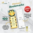 thumbnail image 2 of 100 Pack Bookmarks for Kids – Bulk Reading Rewards with Fun Facts – Cute Classroom Incentives for Students and Teachers, 2 of 7