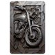 thumbnail image 1 of Letrero Hojalata Metal Vintage para Moto Pintura Hierro Rectangular Pared Y Bar 30x40cm, 1 of 9