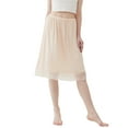 thumbnail image 4 of 1 Pack Lace Half Slip Underskirt Half Slips for Under Dresses Skirt Extenders Womens Anti Static Half Slip, 4 of 5