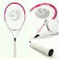 thumbnail image 5 of Senston Tennis Rackets for Adults 27 inch Tennis Racquets - 2 Player Tennis Racket Set with 3balls,2 Grips, 2 Vibration Dampers, 5 of 7