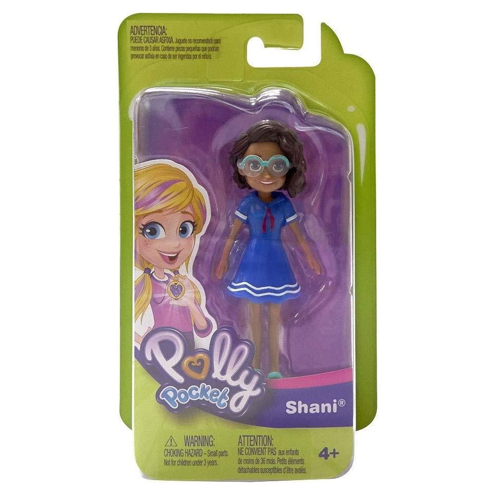 Polly Pocket Doll With Trendy Fashion Dress Outfit Clothes - Walmart.com