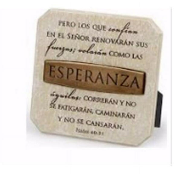 Spanish Plq Bronze Title Bar Esperanza