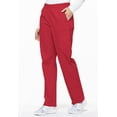thumbnail image 3 of Dickies EDS Signature Scrubs Pant for Women Natural Rise Tapered Leg Pull-On Plus Size 86106, 4XL, Red, 3 of 7