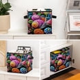 thumbnail image 6 of Snail Foldable Storage Basket with Handle, 10.8"x10.5"x10.6" Large Capacity Cube Organizer Storage Containers, 6 of 6
