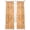 Yellow, variant on Orange Yellow Boho Sheer Curtains 96 Inch Length 2 Panels Set, Vintage Shabby Abstract Geometric Art Voile Window Treatment Semi Sheer Long Curtains Drapes for Bedroom/Living Room/Kitchen 52"x96"x2