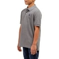 thumbnail image 6 of U.S. Polo Assn. Boys Pique Polo Shirt, 2-Pack, Sizes 4-18, 6 of 9