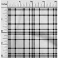 thumbnail image 2 of oneOone Cotton Poplin Black Fabric Tartan Diy Clothing Quilting Fabric Print Fabric By Yard 42 Inch Wide, 2 of 4