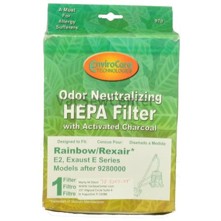 models after 9280000 Washable HEPA Replacement Rainbow/ Rexair E2 E Filter 