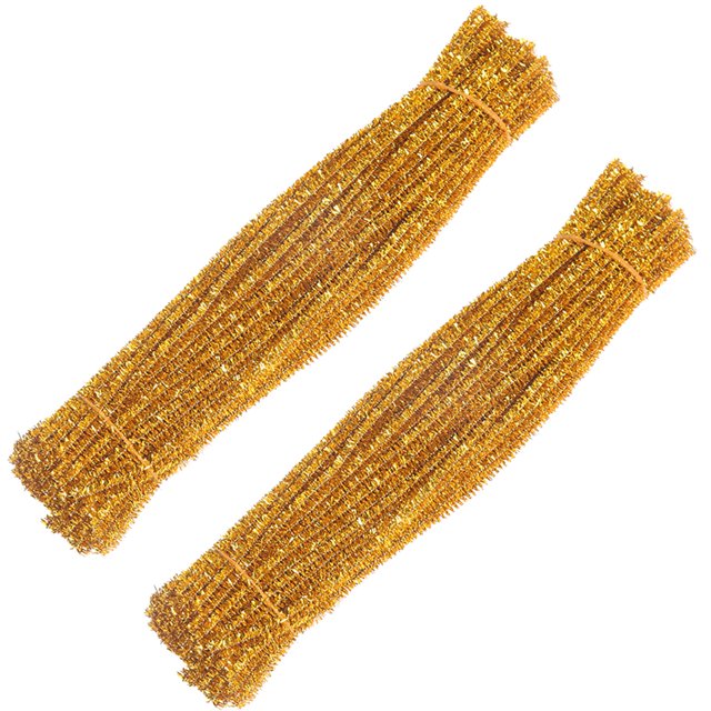 CSChome Pipe Cleaner Craft Kit Flexibly Multi-Color 200Pcs Chenille Stems Cleaners for DIY Art Craft Supplies or Creative Decorations