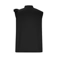 thumbnail image 6 of LNWUY Womens Satin Tank Tops Crew Neck Sleeveless Summer Blouses Dressy Casual Shirts Fashion Business Work Comfy Outfits Black L, 6 of 7