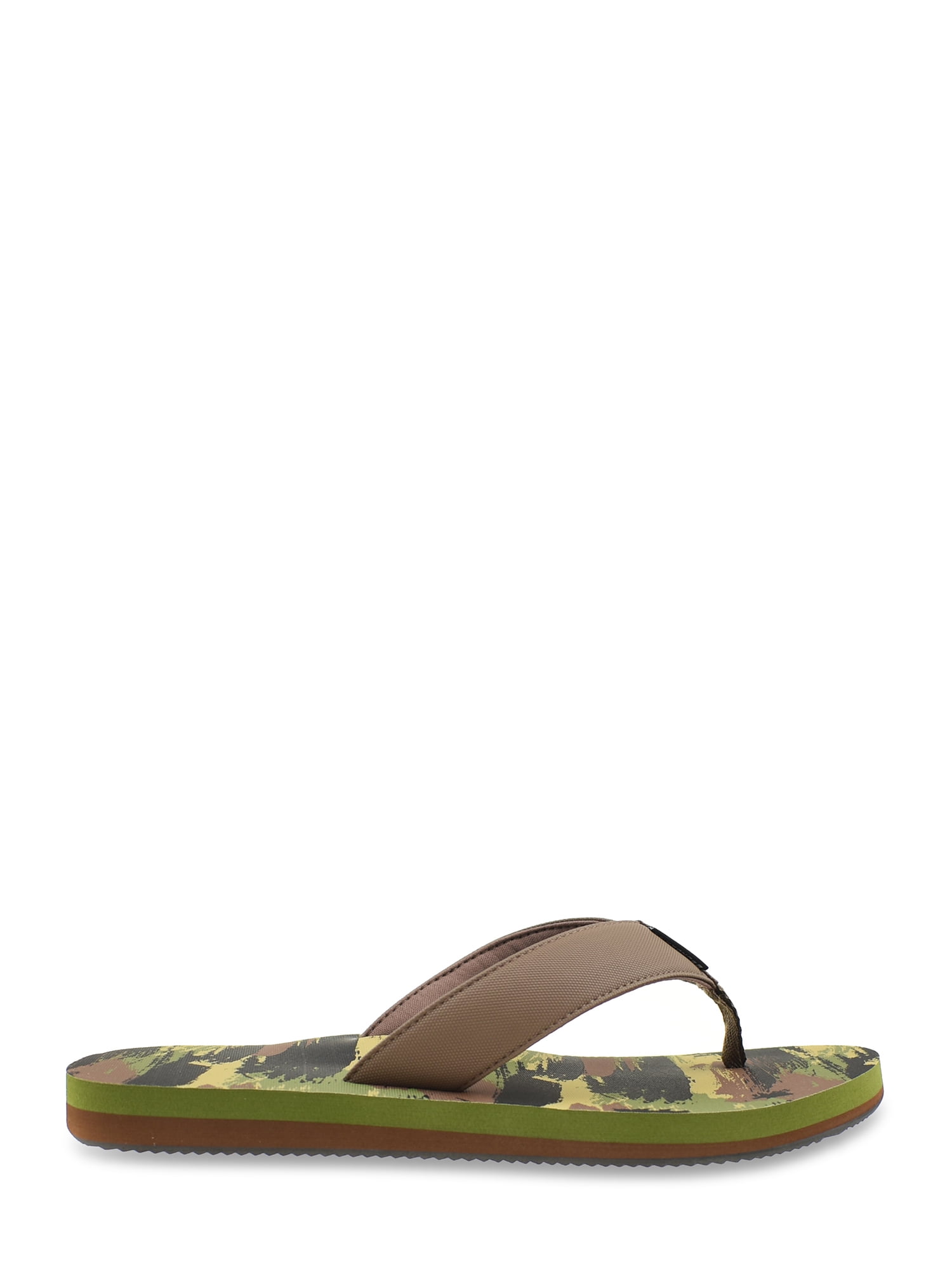 No Boundaries Men's Beach Flip Flop Sandals