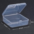 thumbnail image 3 of Contenedores de almacenamiento SATINIOR de plástico transparente, paquete de 12, 3 of 7