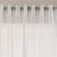 thumbnail image 3 of Bouclair Rideau Transparent Blanc à Poche pour Tringle et Pattes Arrière 52x96 Po (132x244 cm), 3 of 4