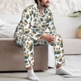 thumbnail image 7 of Goofa Cute Bunny for 2-piece Loungewear Set Men’s Sleepwear Set Soft PJs Cozy loungewear Comfy Sleep Set Winter Pajamas-Medium, 7 of 7