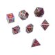 thumbnail image 3 of Dados numéricos de metal, 7 dados de poliedros de metal Dados de metal Dados de poliedros construidos para durar, 3 of 5