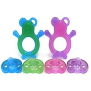The First Years Gumdrop Teether & Pacifier Set, 3 Piece