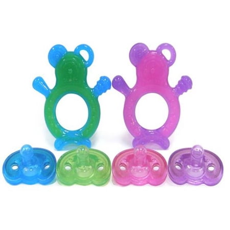 The First Years Gumdrop Teether & Pacifier Set, 3 Piece