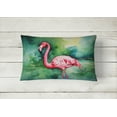 thumbnail image 4 of Carolines Treasures DAC2858PW1216 3 x 16 x 12 in. Flamingo Throw Pillow, 4 of 4