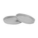 thumbnail image 1 of Uxcell 4.3" Plato de plástico hexagonal redondo para macetas, bandeja de goteo de flores, paquete de 10, 1 of 1