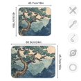 thumbnail image 4 of Yayeee Dish Drying Mat for Kitchen Counter 16"x18" Microfiber Absorbent Pad, Tree in The Mountains, 4 of 7