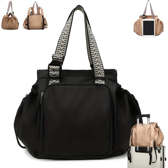 Ekon Essential Tote Bag, 3-in-1 Convertible Backpack with 15 Pockets, Multifunctional Organizer for Travel & Daily Commute