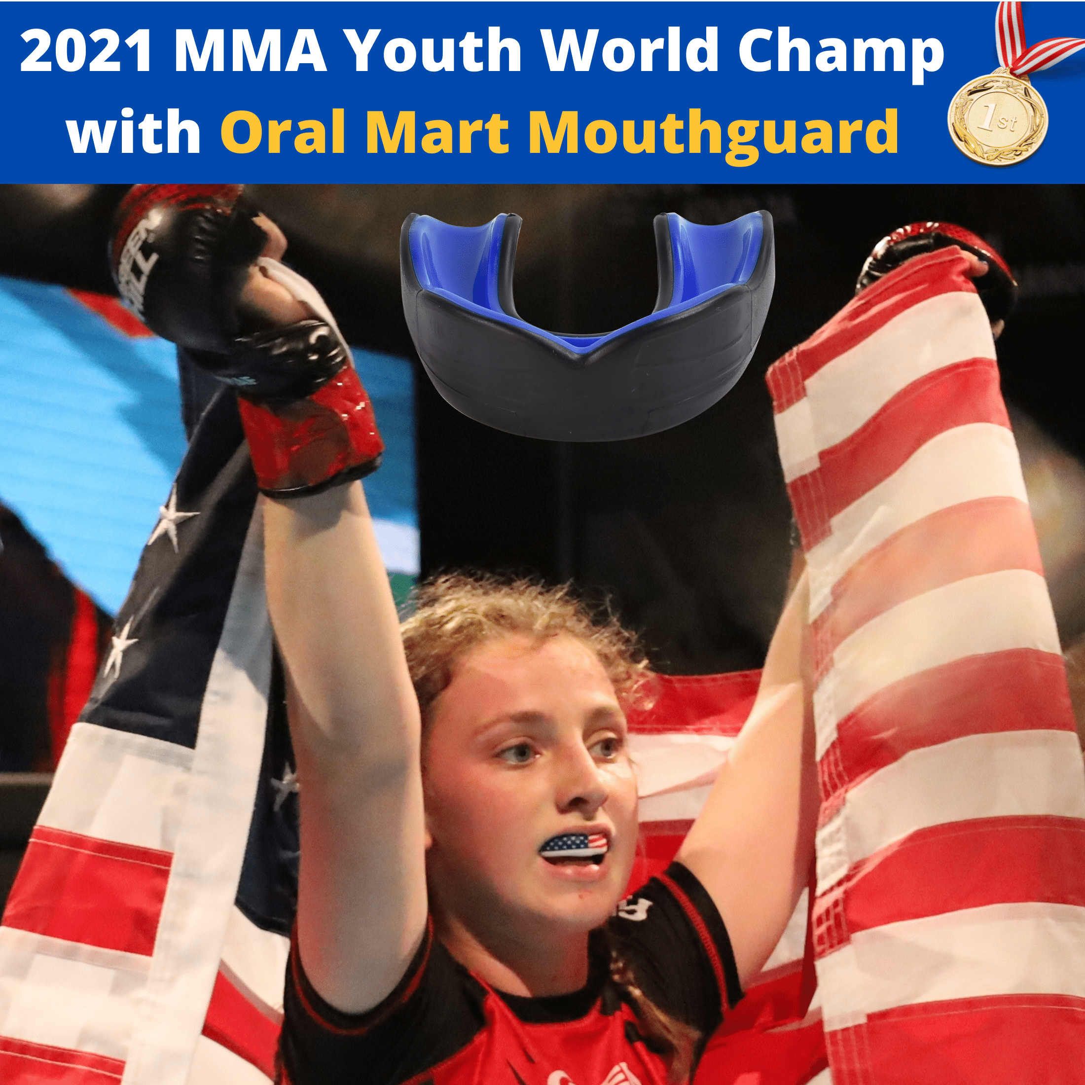 Oral Mart Boxing Mouth Guard (AdultSized) Sports Mouth Guard Boxing